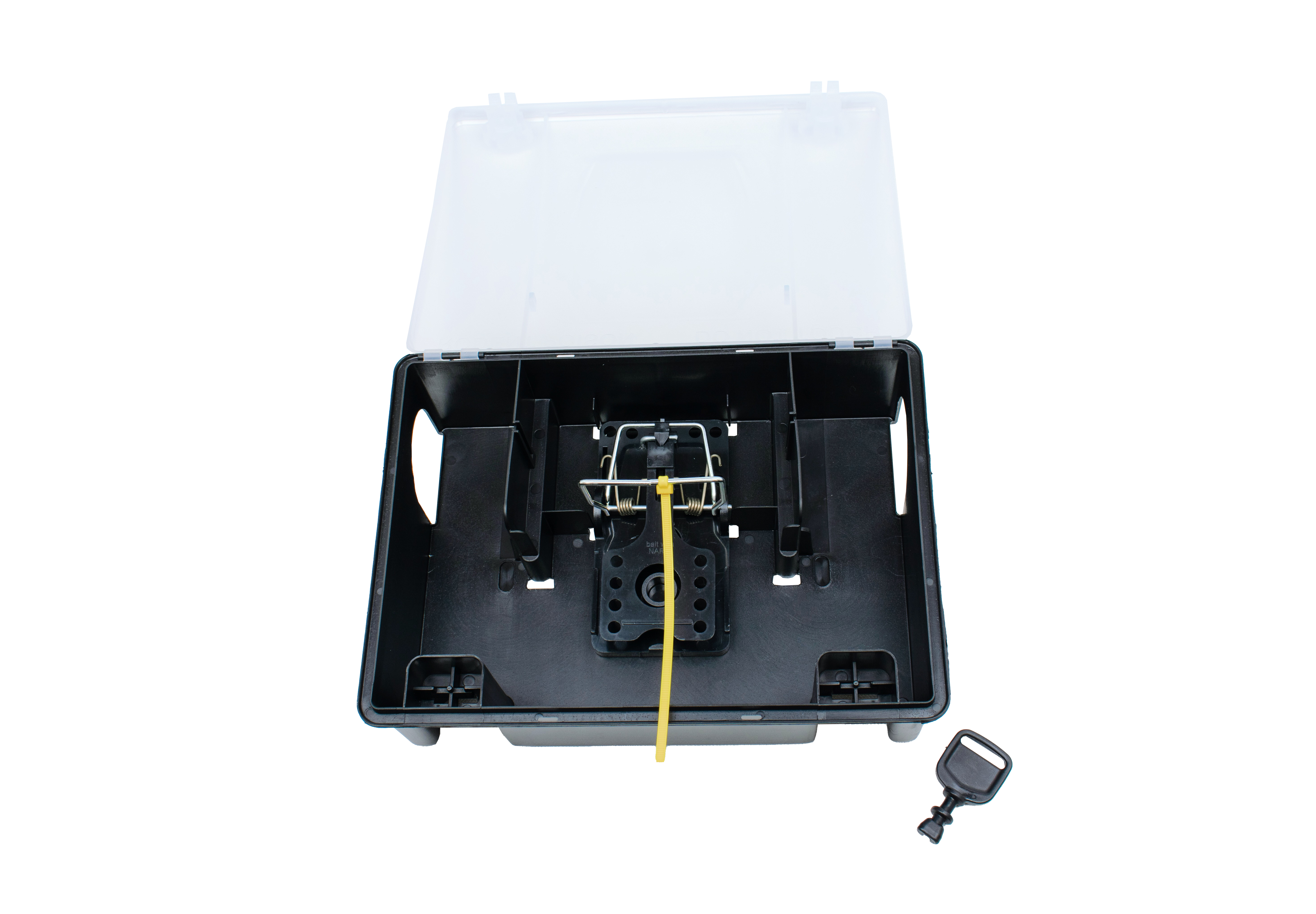 Plastic Rat Baitstation (450006) w. strip & Trap