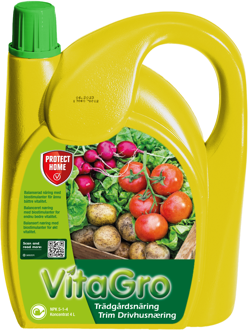 VITAGRO DRIVHUSØDNING, 4L