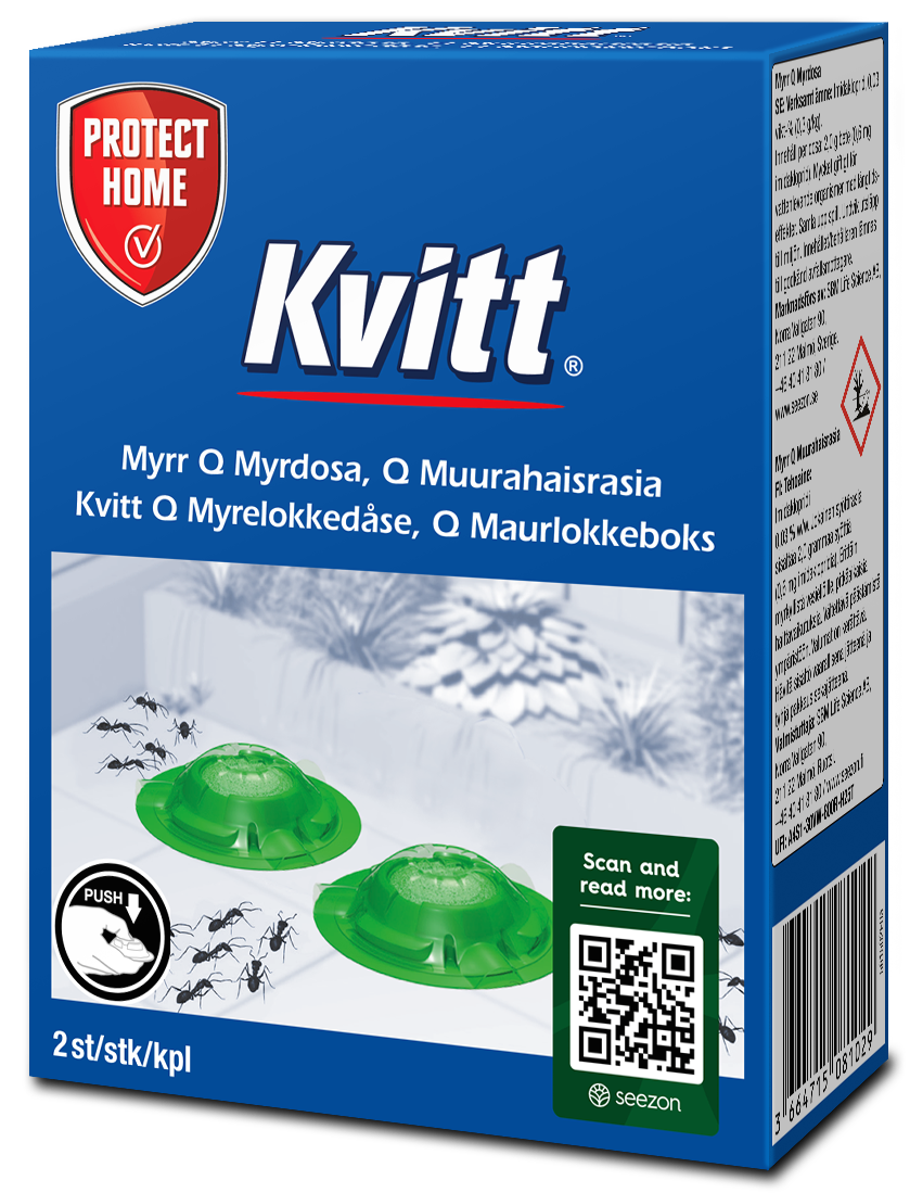 KVITT Q MYRELOKKEDÅSE, 2/pk