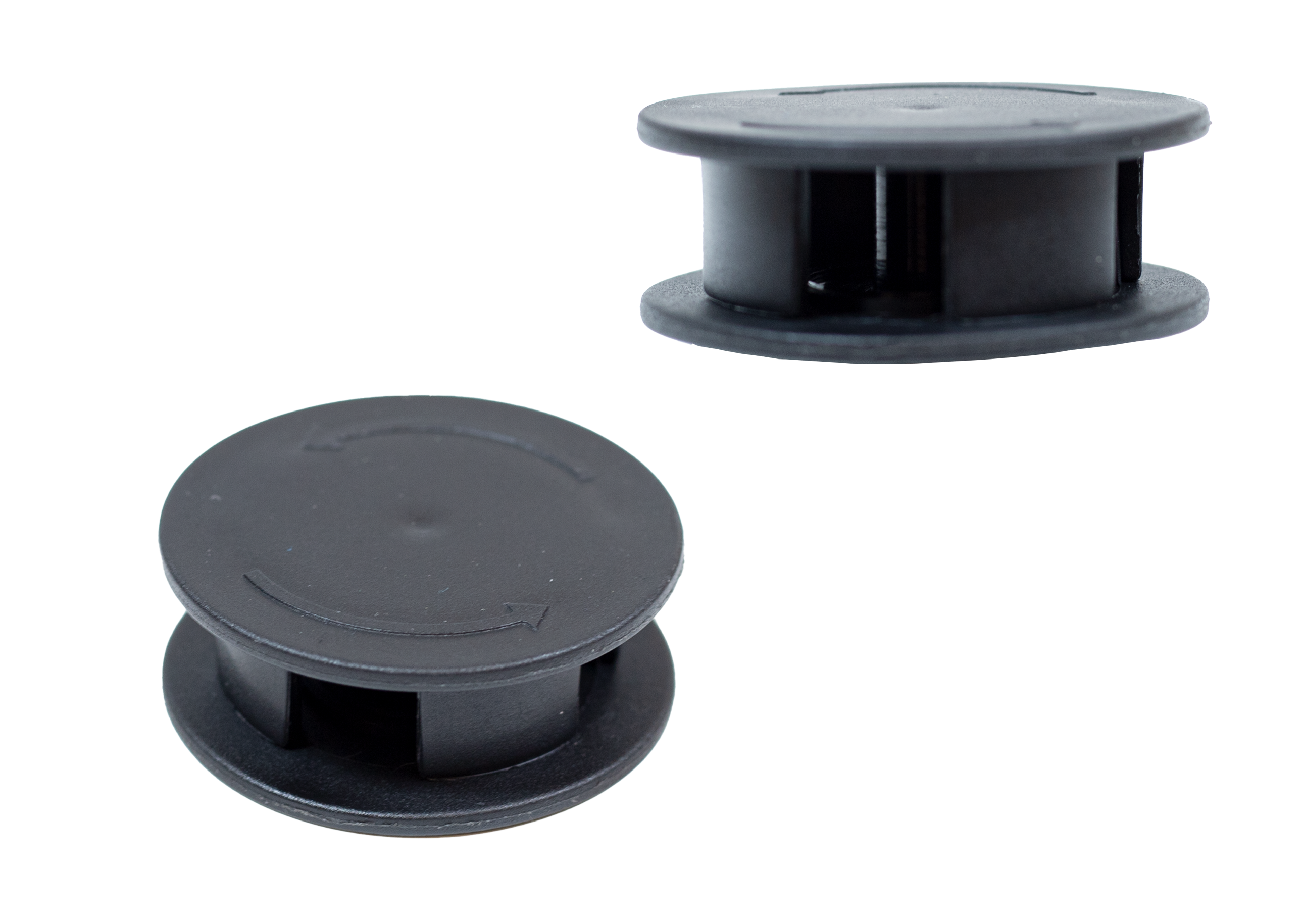 Myrelokkedåse, genanvendelig - Sort - min 1000 stk