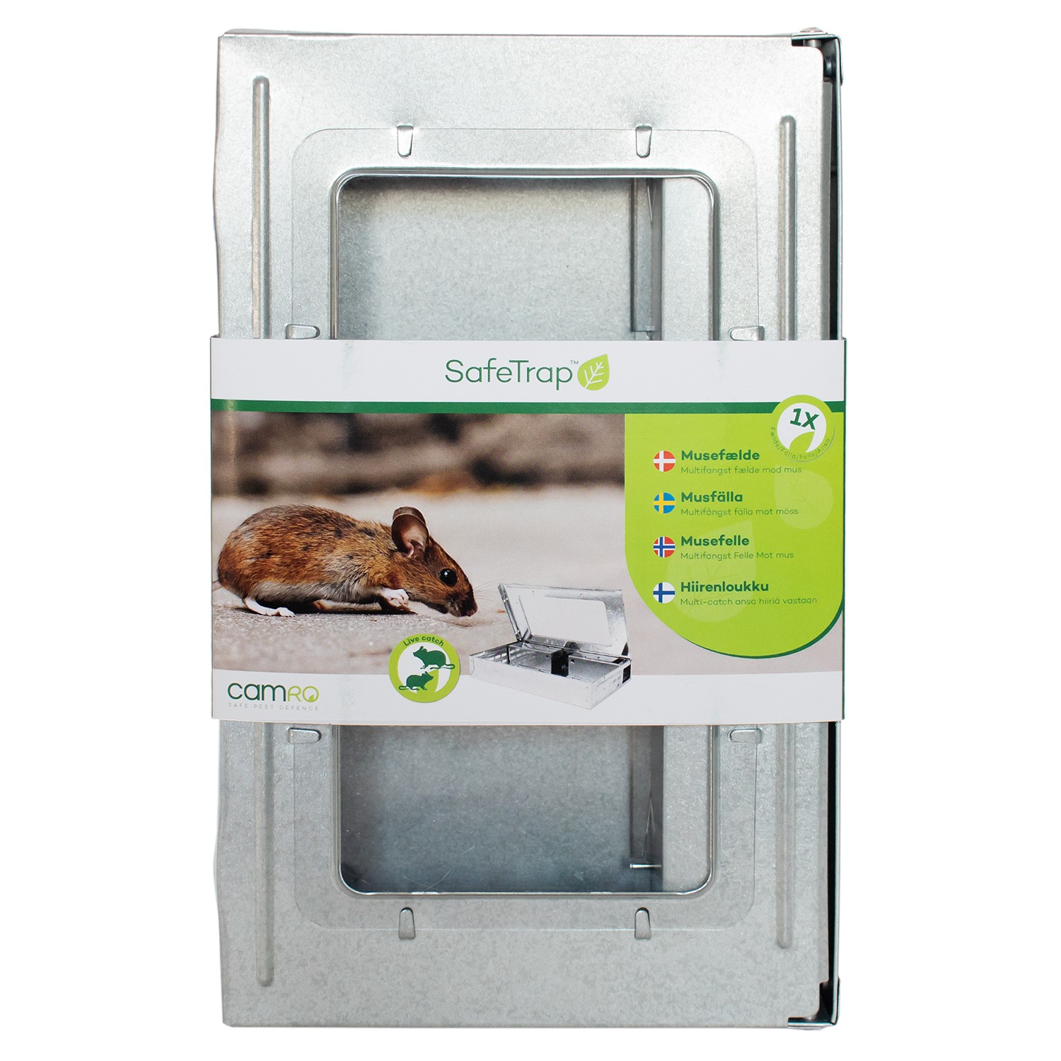 SafeTrap Musefælde Multifangst Mod mus