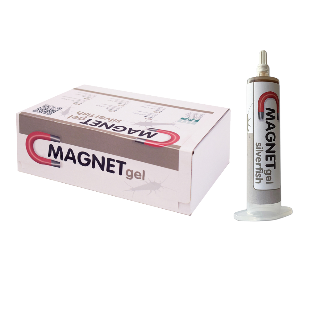 Magnet Gel – Silverfish - 2*30g gel/80 fælder