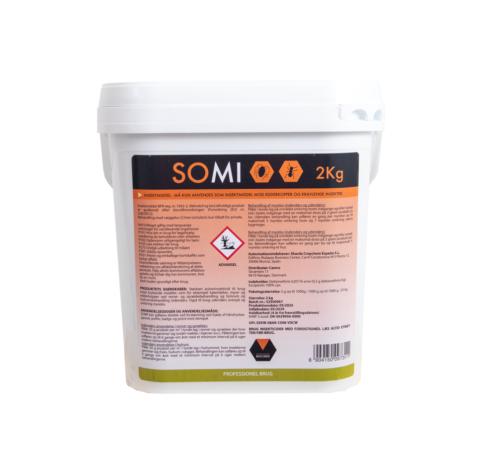 SOMI insektmiddel, 2 kg. (DK)